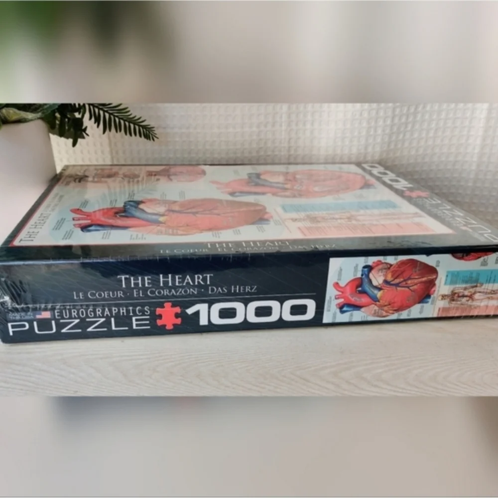 Eurographics The Heart 1000 Piece Jigsaw Puzzle-New - Picture 5 of 6